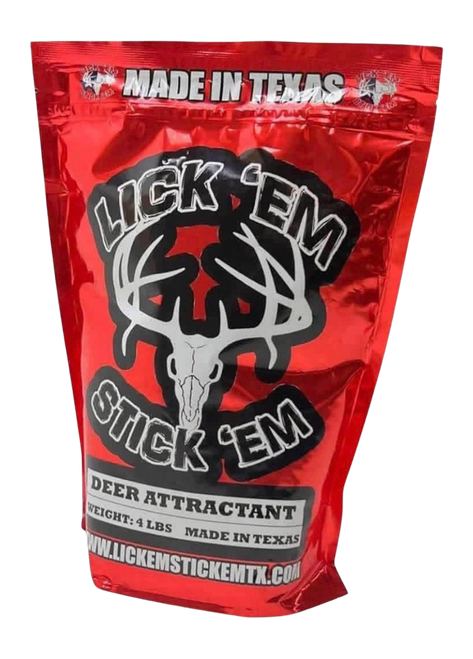 Lick Em Stick Em Deer Attractant, 4lb