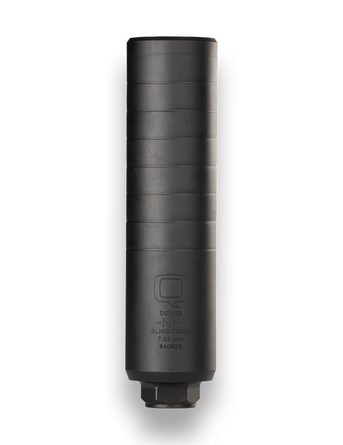 Q Blind Tiger Suppressor, Blemished, 308 Win, 7" Steel, Melonite, Quickie Fast-Attach