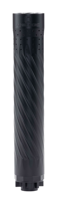 Anechoic Fibonacci 22 Lite 22Cal 1.10" Black Titanium 1/2"x28