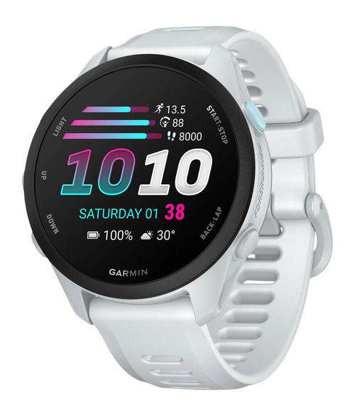 Garmin Forerunner 70 GPS Running Watch, Whitestone
