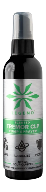 Legend Outdoor Gear Tremor Scented CLP Oil, 4oz Pump Spray Bottle
