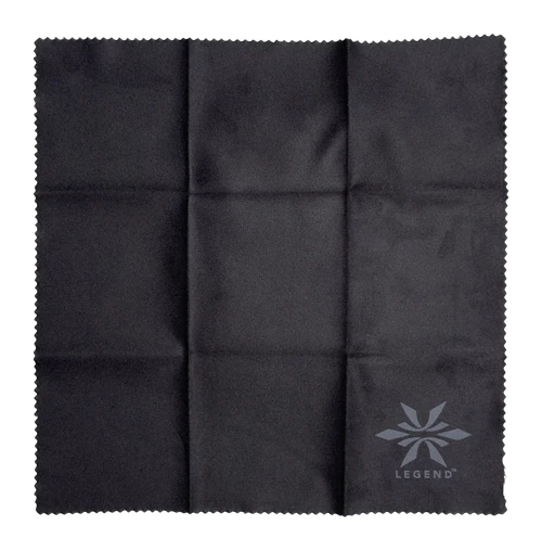 Legend Outdoor Gear Aftershock Silicone Cloth, 12"x12", Black