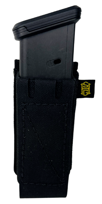 High Speed Gear EP-P Elastic Pistol Magazine Pouch, MOLLE, Black