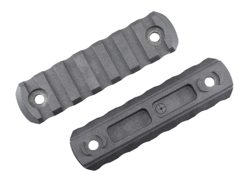 JE Machine Tech M-Lok Rail Panels, 4" 7-Slot, 2 Pack