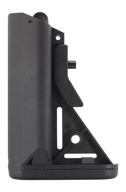 JE Machine Tech AR-15/AR-10 3rd Gen Armory SOPMOD Buttstock, Mil-Spec, Black