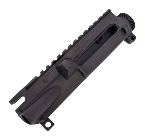 Andro Corp Industries AR-15 Stripped Upper Receiver, Forged 7075-T6, Type 3 Hard Coat, Black
