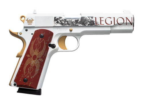 Tisas 1911 A1 Stakeout Legion, 45 ACP, 5" Barrel, Serrated Slide, Beavertail, 8rd