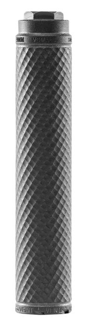 PTR Vent 2, 9mm, Titanium, Black PVD, 1.125x28 Direct Thread, 1/2x28 Adapter