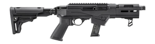 Ruger PC Carbine SBR, 9mm, 6.5" Threaded Barrel, M-Lok, Folding Stock, Black, 17rd