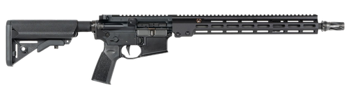 Geissele Super Duty MOD1, 223 Remington/5.56mm, 16" Threaded Barrel, 15" MK16 Handguard, B5 Systems SOPMOD Stock, A17 Grip, Black