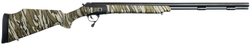 Thompson Center Triumph Muzzleloader, 50 Cal, 28" Barrel, Black, FlexTech Mossy Oak Bottomland Stock