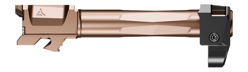 Radian Afterburner/Ramjet Barrel and Compensator Set, Fits Glock 19/45 Gen 6, Black/Bronze