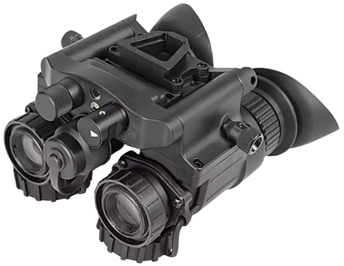 AGM Global Vision NVG-50 3AW1 Dual-Tube Night Vision Goggle, Gen 3+, White Phosphor, 1X