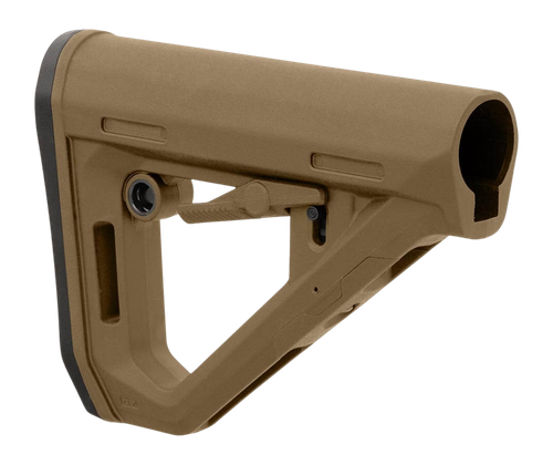 Magpul DT Carbine Stock, AR-15 Mil-Spec Buffer Tubes, Modified Coyote Brown
