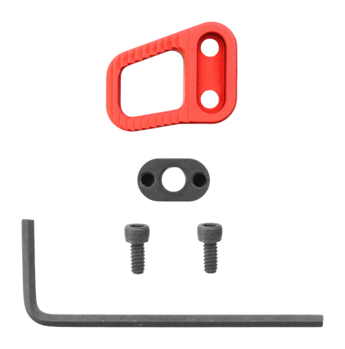 Armaspec B2 Skeletonized Extended Magazine Release, Red