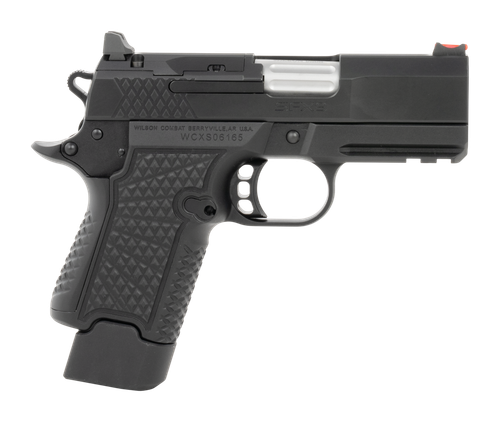Wilson Combat SFX9, 9mm, 3.25" Fluted Barrel, Optic Ready, Black Armor-Tuff Tri-Top Slide, X-Tac Grip, 2x15rd Mags