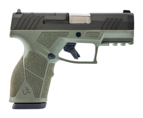 Taurus GX2 T.O.R.O., 9mm, 3.38" Barrel, Optic Ready, Black Slide, OD Green Frame, 13rd