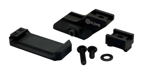 KDG BOM Red Dot Mount, Aimpoint COA Footprint, 1.57" or 1.93" Height, Picatinny, Black