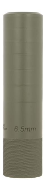 Fletcher Rifle Works Permian Ti Suppressor, 6.5mm, 1.62" Diameter, Olive Drab Green, 1.375x24 Thread