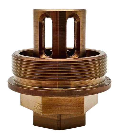 Fletcher Rifle Works Kimura QD Flash Hider, 90 Degree Shoulder, 5/8"x24 Thread
