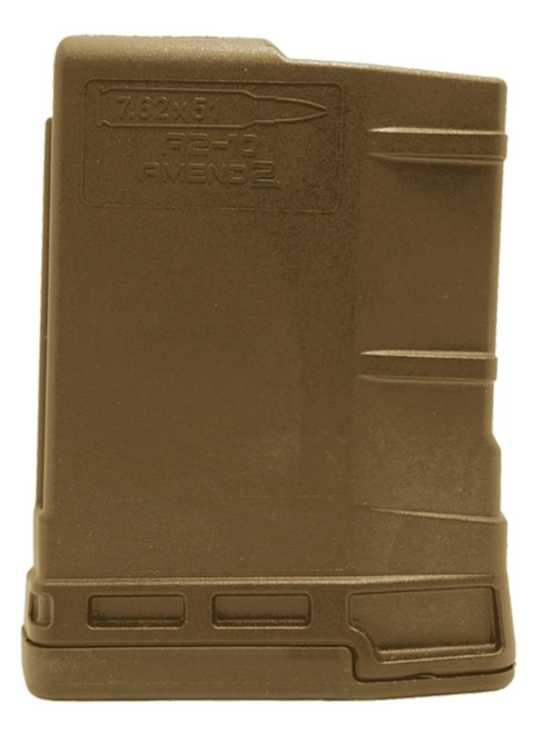 Amend2 MOD-A Magazine, 308 Winchester, Coyote, Fits AR-10, 10rd