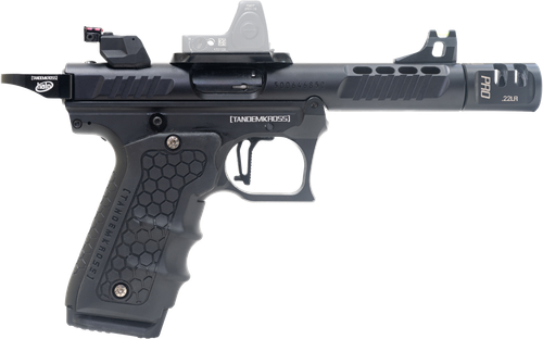 Tandemkross Race Gun Ruger Mark IV 22/45, 22 LR, 4.5" Threaded Barrel, Compensator, Optic Ready, Black, 10rd