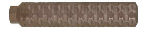 Diamondback DB Suppressor, 22 Caliber, 1/2X28 Direct Thread, Cerakote Flat Dark Earth, Inconel 718 Construction, 5.625" Overall Length