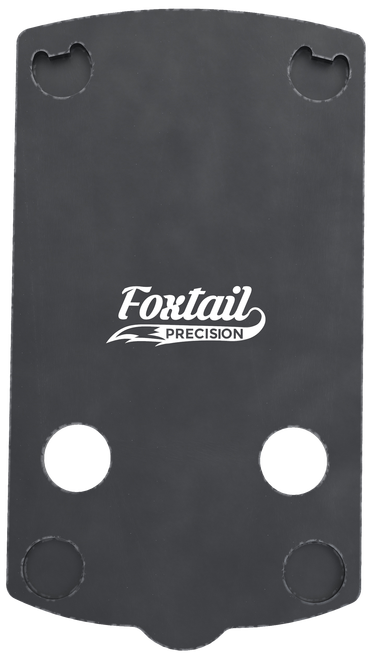 Foxtail Precision Optic Mount Plate, Fits Glock 43X/48 MOS and Springfield Hellcat OSP, Holosun 407K/507K Footprint, Black