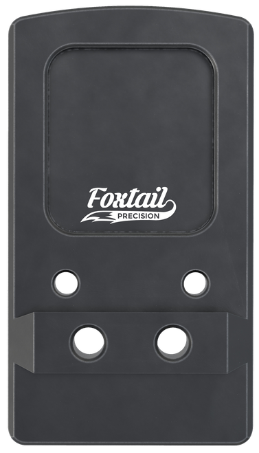 Foxtail Precision Rear Dovetail Optic Mount Plate, Fits Non-MOS Glock, Burris FastFire/Vortex Venom/Docter Footprint, Black