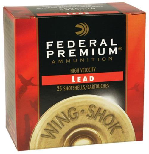 Federal Game Shok High Brass Lead 20 Ga, 2.75, 1oz, 5 Shot, 25rd Box -  Impact Guns