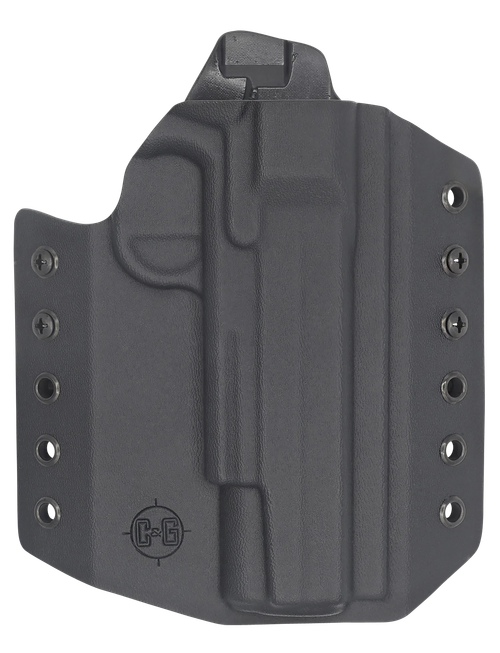 C&G Covert OWB Holster, 1911 Government 5", Black