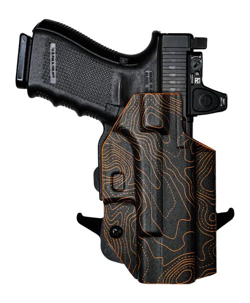 We The People Optic Ready IWB Holster, Fits Sig P365 X-Macro, Right Hand, Topographic Orange