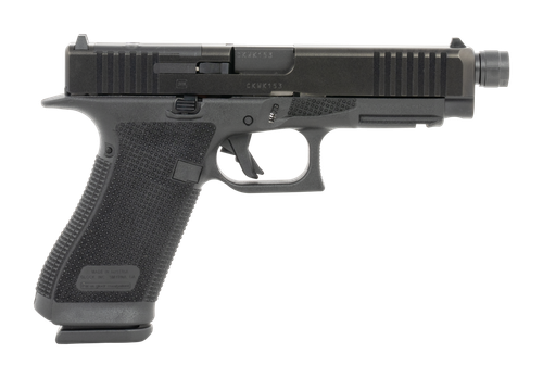 Glock 17 Gen6, 9mm, 4.49" Threaded Barrel, Optic Ready, Black, 10rd