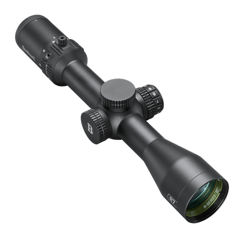 Bushnell R7 Riflescope, 2-10x42mm, 30mm Tube, Illuminated MOA Fiber Dot Reticle, Black