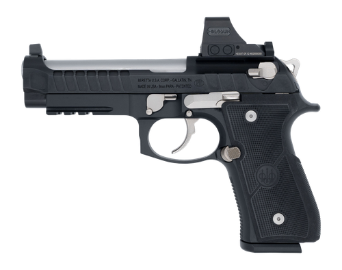 Langdon Tactical Beretta 92 Elite, 9mm, 4.7" Barrel, Optic Ready, Black, 18rd