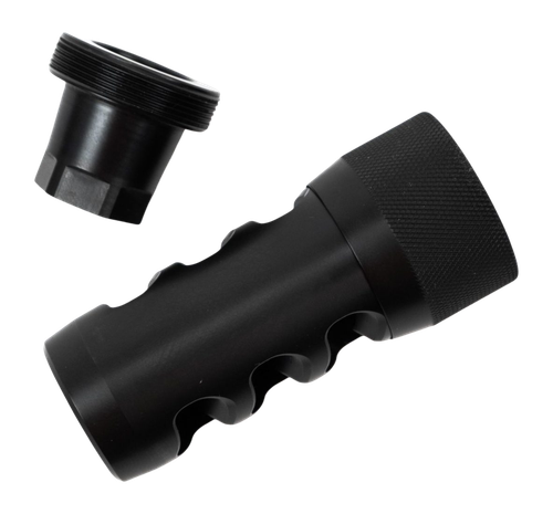 Area 419 Hellfire Muzzle Brake, 223/6mm, 5/8-24 Thread, Black