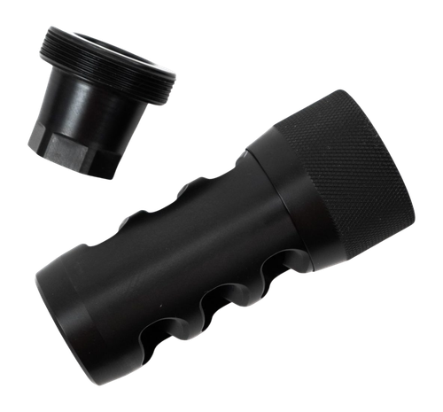 Area 419 Hellfire Muzzle Brake, 6.5mm, 5/8-24 Thread, Black