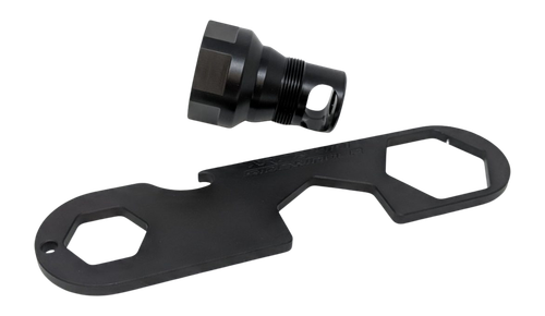 Area 419 Sidewinder Suppressor Mount Adapter, Fits TBAC CB/Ultra 5, 7, 9, Black Nitride