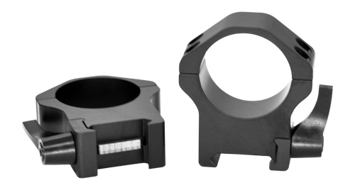 Warne Maxima Horizontal Quick Detach Rings, 1" Tube, High Height, Matte