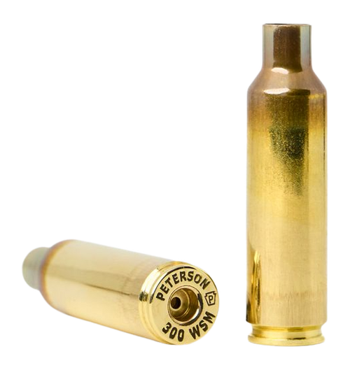 Peterson Unprimed Brass Cases, 300 WSM, 50 Count