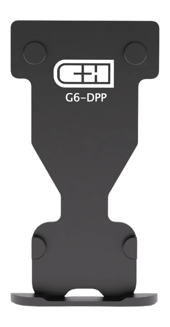 C&H Precision Optic Mounting Plate, Fits Glock Gen 6 to DeltaPoint Pro, Black