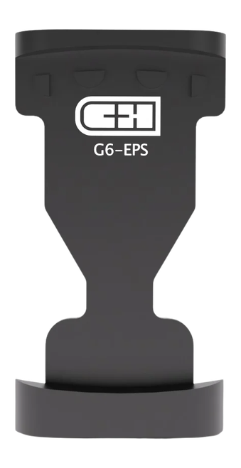 C&H Precision Optic Mounting Plate, Fits Glock Gen 6 to Holosun K, Black, Model G6EPS