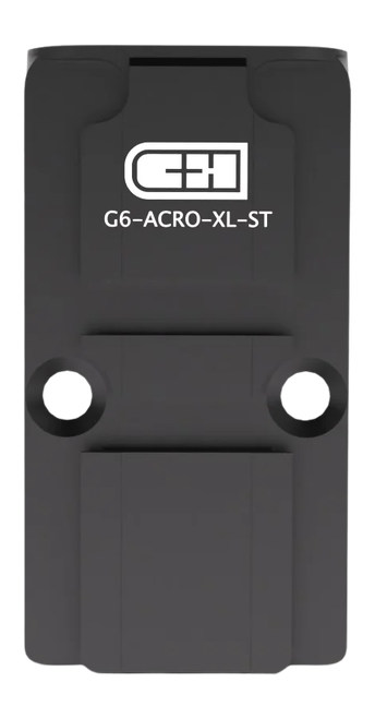 C&H Precision Optic Mounting Plate, Fits Glock Gen 6 to Aimpoint ACRO, Black