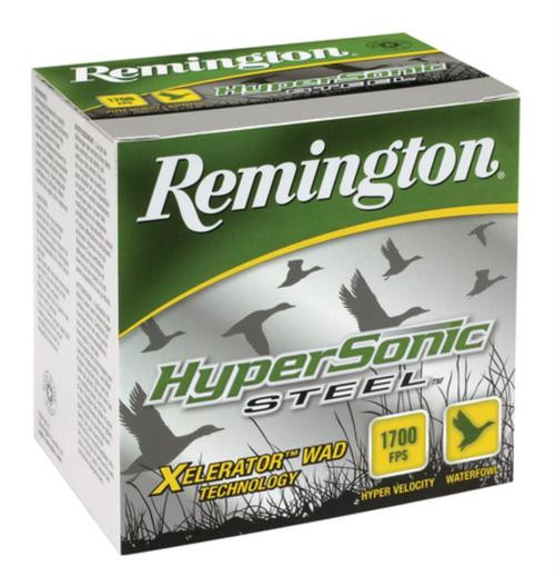 Remington HyperSonic Steel 12 Ga, 3", 1700 FPS, 1.25 oz, BB Shot, 25rd/Box