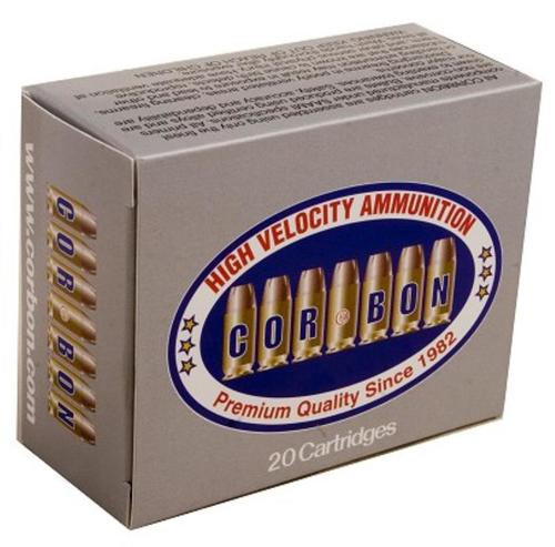 Cor-Bon Self Defense .40 SW 135 Gr, Jacketed Hollow Point, 20rd Box