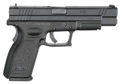Springfield XD Tactical 9mm 5" Barrel Action Trigger System Black 10rd Mag CA Compliant Springfield XD Tactical 9mm 5" Barrel Action Trigger System Black 10rd Mag CA Compliant