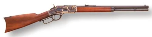 Cimarron Model 1873 Short Rifle .357 Magnum 20" Octagon Barrel Blue Finish Case Hardened Frame Walnut Stock 10rd
