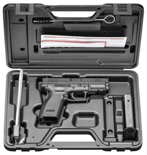 Springfield XD Essential Package DAO 40S&W 4" Barrel, Poly Grip/Frame Black, 10rd