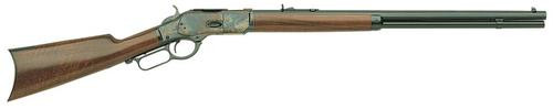 Taylor's 1873 Lever .45LC 20" Octagon, Walnut Straight Stock, CH Receiver Blued