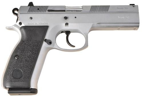 TriStar P-120 Pistol 9mm 4.7" Barrel, Black Poly Grip Chrome, 17rd